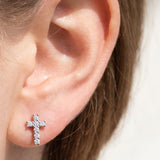 Cross Ear Piercings