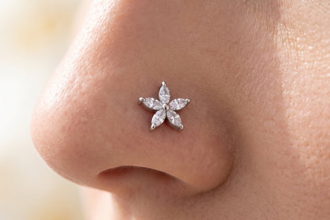 Piercing Nariz Flor