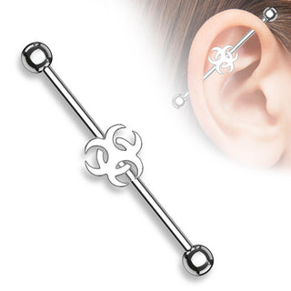 Industrial Barbell Biohazard
