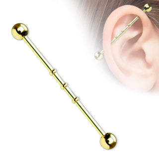Industrial Barbell Notched