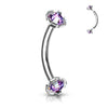 Silver/Tanzanite