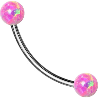Curved Barbell Ball Opal