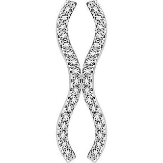 Ear Crawler Wave Zirconia