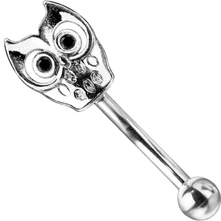 Kolczyk do brwi sowa