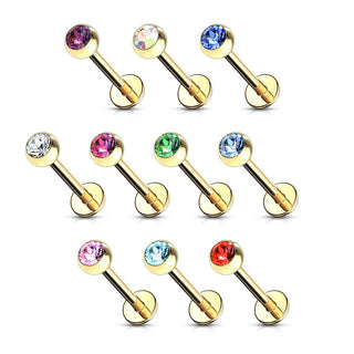 Labret Ball Zirconia