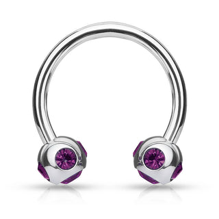 Horseshoe Ball Zirconia