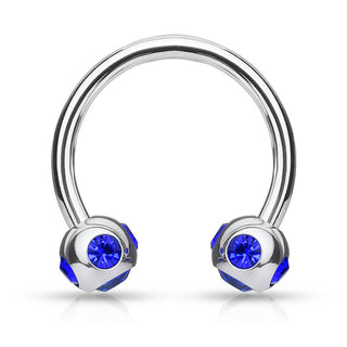 Horseshoe Ball Zirconia