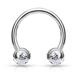 Horseshoe Ball Zirconia
