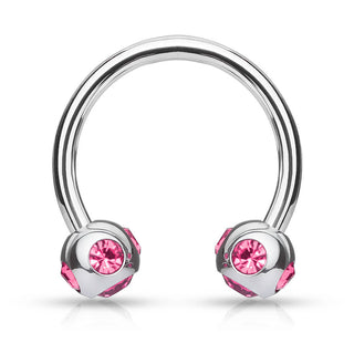 Horseshoe Ball Zirconia