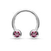 Silver/Pink