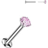 Silver/Pink