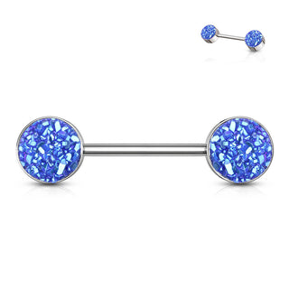 Piercing Capezzolo Pietra sintetica brillante