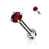Silver/Red
