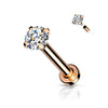 Rose Gold/Crystal