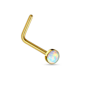 Nose L-Shape Opal Flat