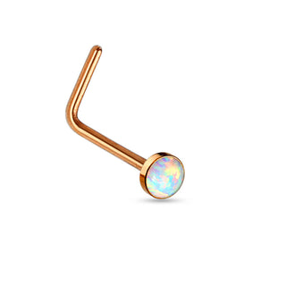 Nose L-Shape Opal Flat