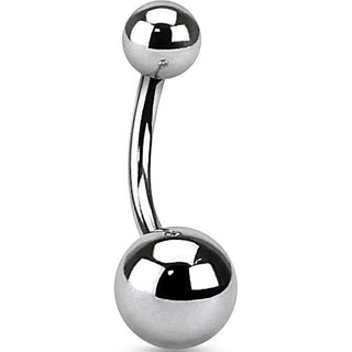 Belly Button Piercing Ball Silver
