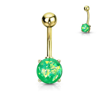 Piercing Ombelico Opale