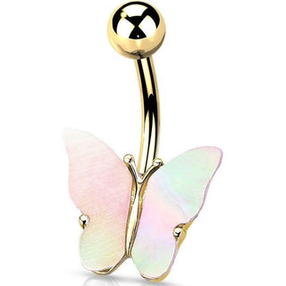 Belly Button Piercing Butterfly