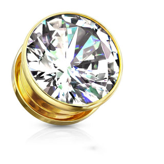 Plug Zirconia Silver