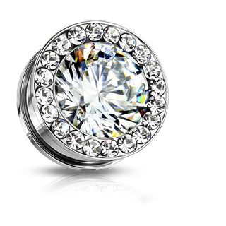 Plug Zirconia Silver