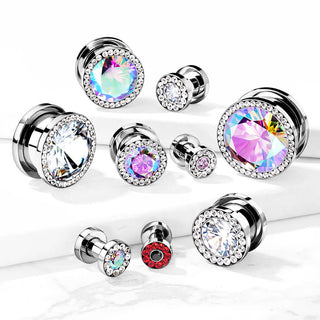 Plug Zirconia Silver