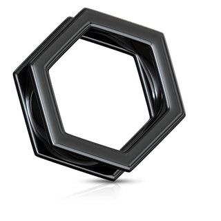 Tunnel Hexagon Black