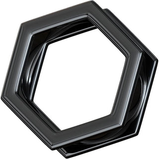 Tunnel Hexagon Black