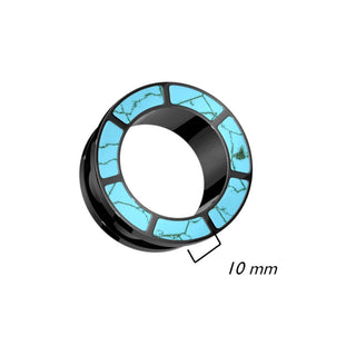 Tunnel Turchese e nero