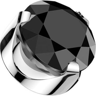 Titanio Top rotondo Zircone Incastonato Filettatura Interna