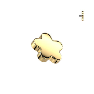 Titanio superiore fiore Filettatura Interna