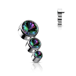 Titanio Superiore a 3 Zirconi Filettatura Interna