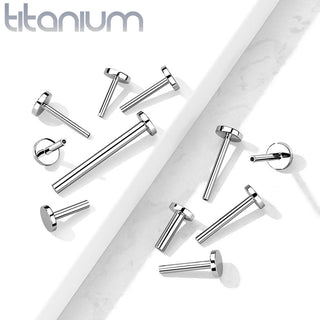 Titanium Base Labret Push-In