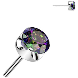 Titanio Zircone incastronato Push-In