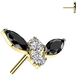 Titanio Superiore scarabeo Push-In