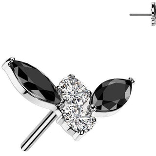 Titanio Superiore scarabeo Push-In