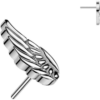 Titanio Superiore ali di angelo Push-In