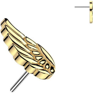 Titanio Superiore ali di angelo Push-In