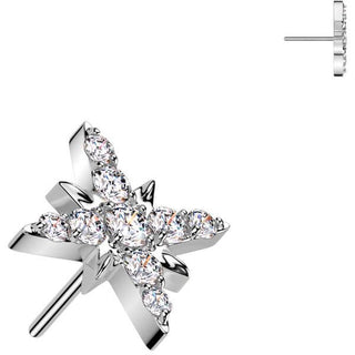 Titanio superiore stella Push-In