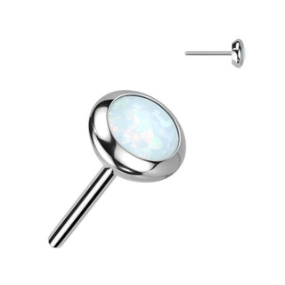 Titanium top ball zirconia opal Push-In