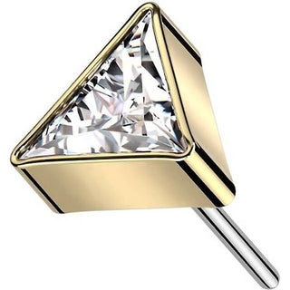 Titanium top triangle zirconia Push-In