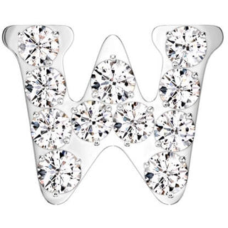 Titanio Lettere Alfabeto di Zirconi Push-In