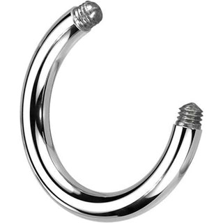 Titanium horseshoe pin