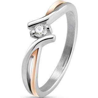 Cyrkonia złoty srebrny