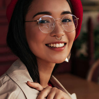 Anello Piercing Corona Clicker