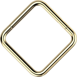 Titanium Ring Square Clicker