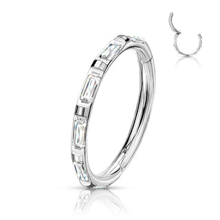 Titanium Ring Zirconia Clicker