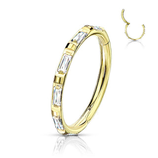 Titanium Ring Zirconia Clicker