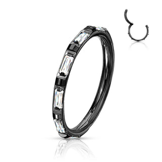 Titanium Ring Zirconia Clicker