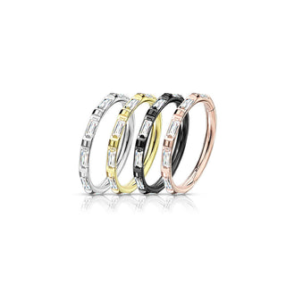 Titanium Ring Zirconia Clicker
